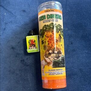Ven Dinero Money Come Candle and Oil Set
